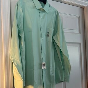 Van Heusen Mint Green Dress Shirt